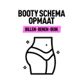 Booty schema (BBB) billen, benen buik