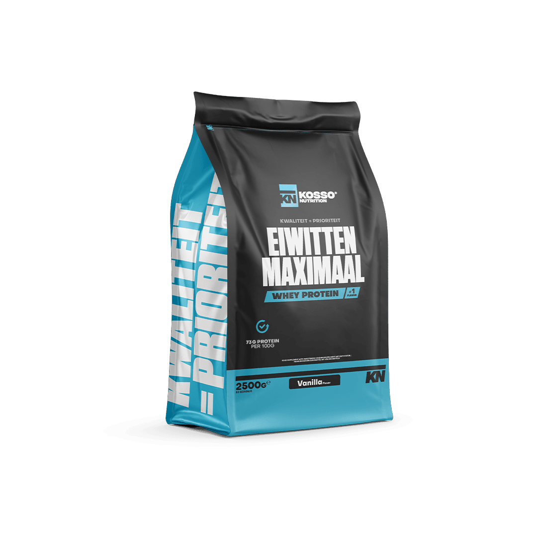 EIWITTEN MAXIMAAL 2.5KG (Whey protein) - Kosso Nutrition | Kwaliteit = prioriteit