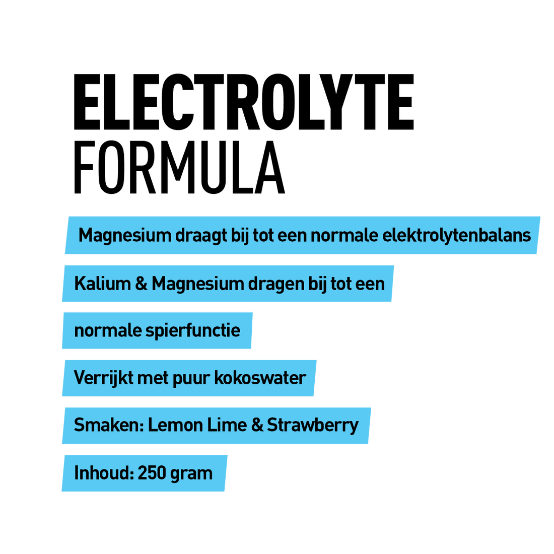 ELECTROLYTE (ORS Poeder) - Kosso Nutrition | Kwaliteit = prioriteit