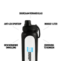 KN GLAZEN WATERFLES - Kosso Nutrition | Kwaliteit = prioriteit