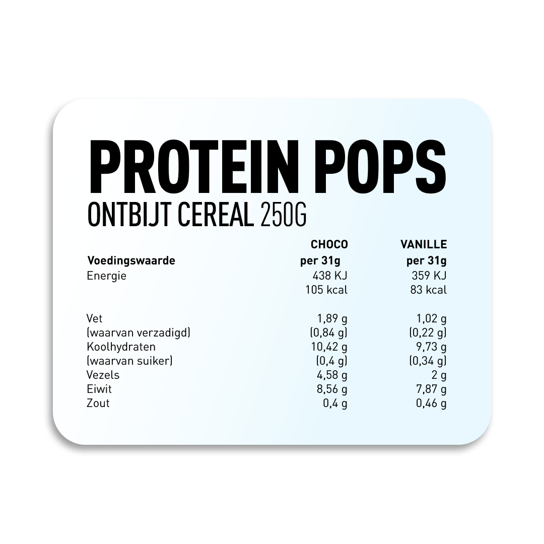 Protein Pops (protein cereal) - Kosso Nutrition