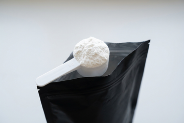 Stap 1: eén schep van 5 gram