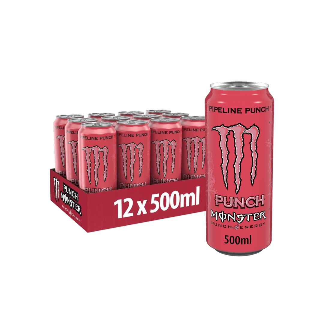 Monster Energy Pipeline Punch 500ml - Kosso Nutrition | Kwaliteit = prioriteit