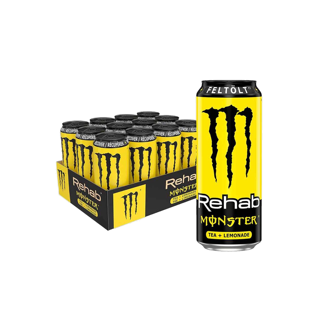 Monster Energy Rehab Lemon 500ml - Kosso Nutrition | Kwaliteit = prioriteit
