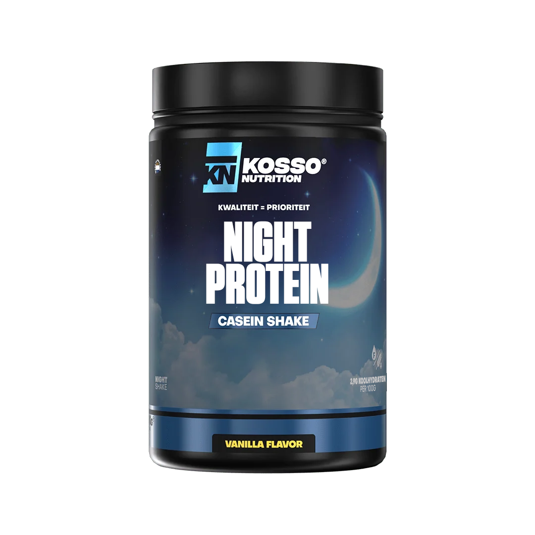 Night Protein - Kosso Nutrition | Kwaliteit = prioriteit