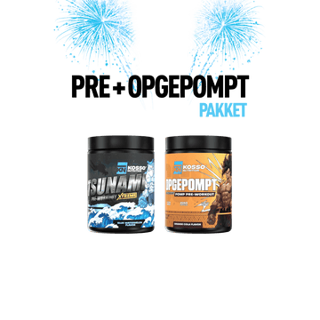 Pre + Opgepompt Goede Voornemens Pakket - Kosso Nutrition | Kwaliteit = prioriteit