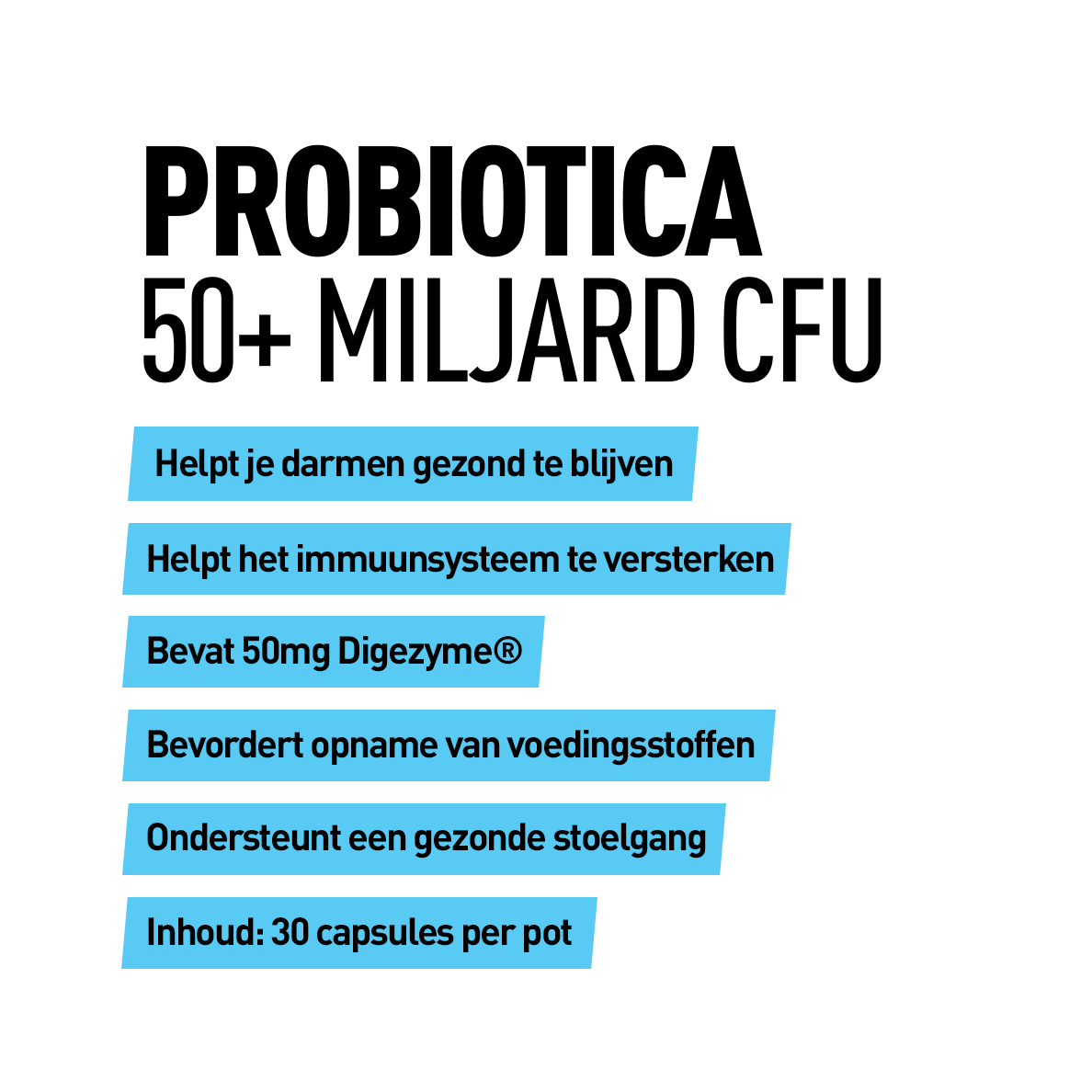 Probiotica - Kosso Nutrition | Kwaliteit = prioriteit