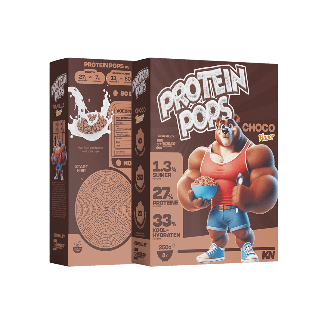 Protein Pops (protein cereal) - Kosso Nutrition | Kwaliteit = prioriteit