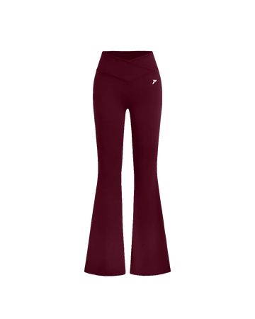 Vital Flared Leggings Burgundy - Kosso Nutrition | Kwaliteit = prioriteit