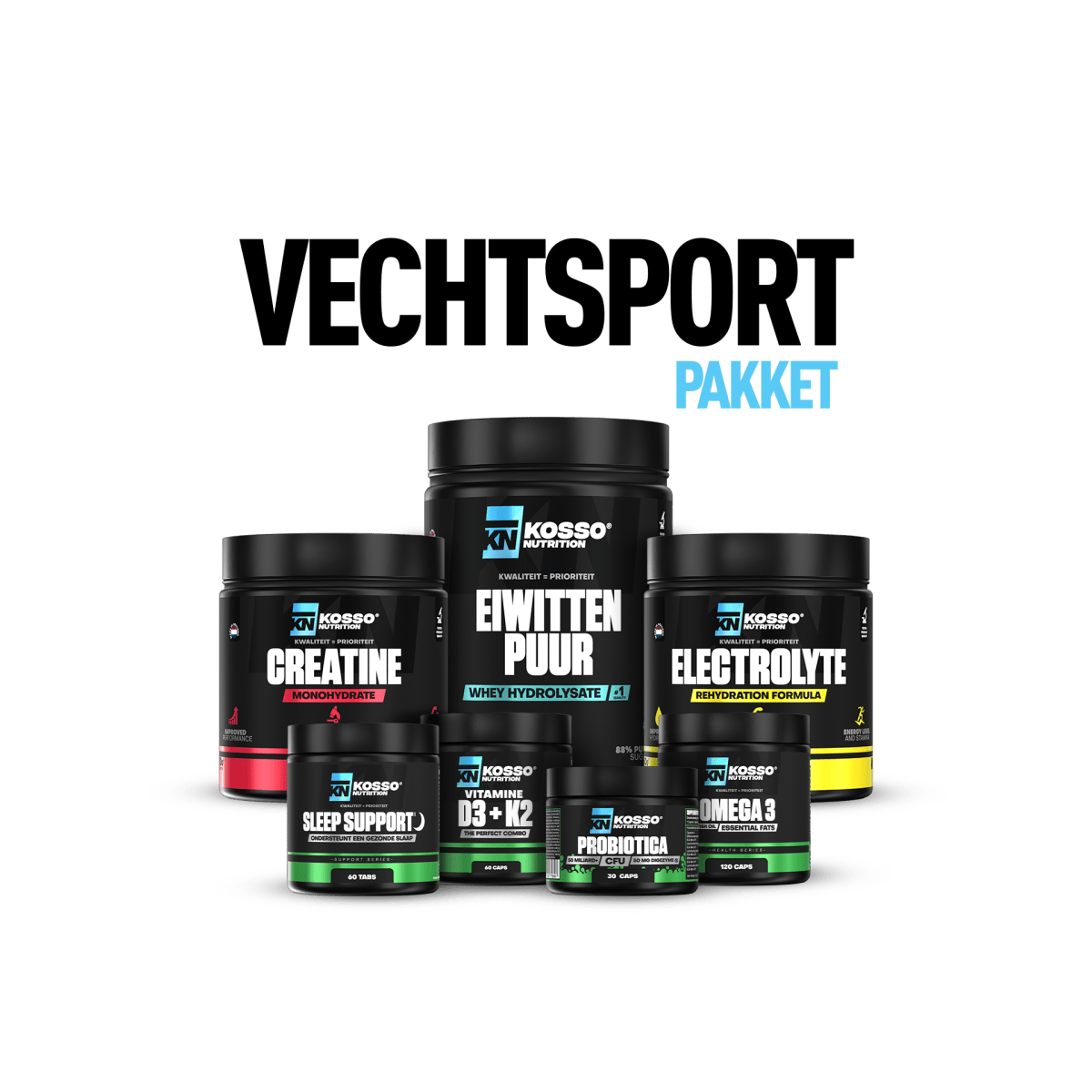 Vechtsport pakket - Kosso Nutrition | Kwaliteit = prioriteit