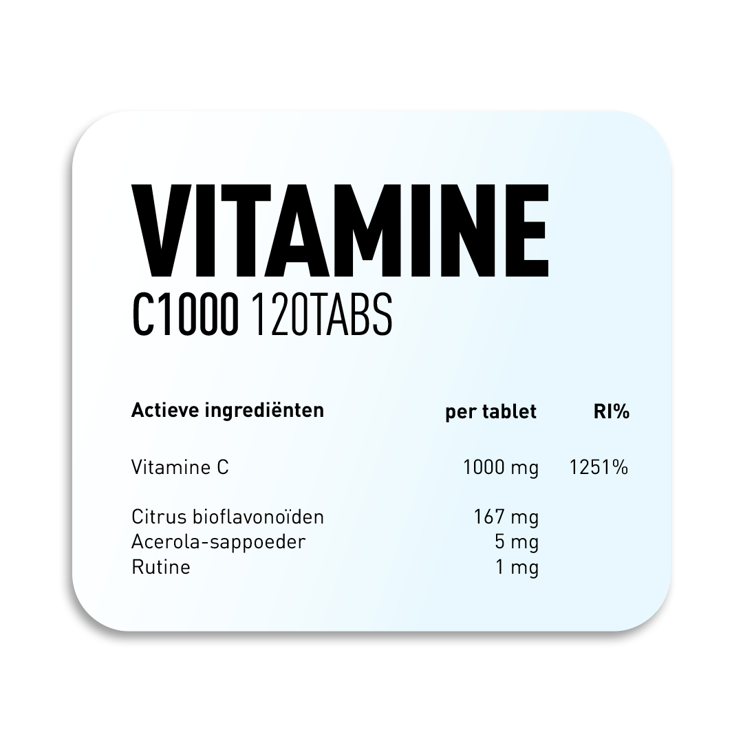 Vitamine C 1000 Mg - Kosso Nutrition