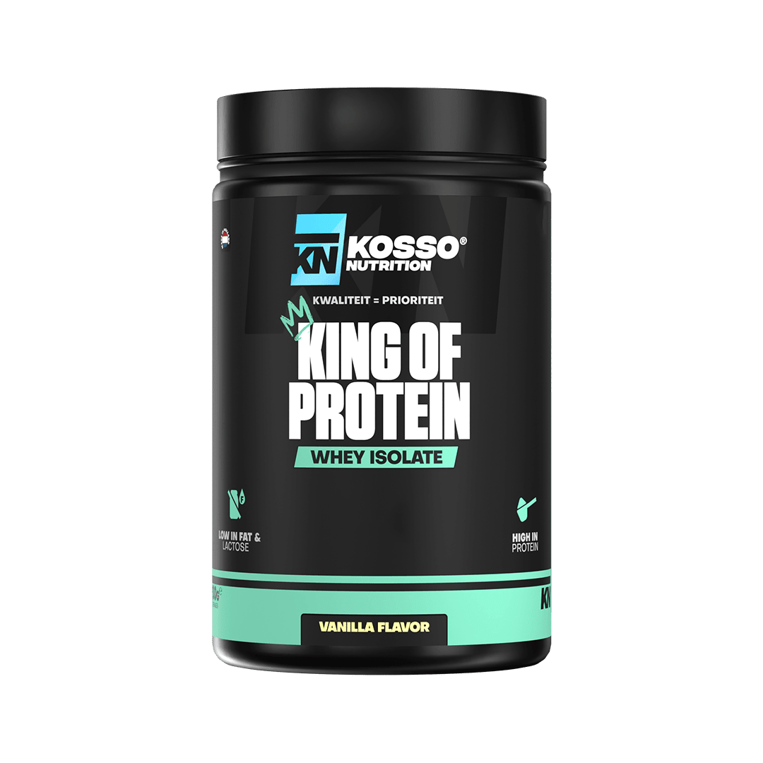 Whey Isolaat (King Of Protein) - Kosso Nutrition | Kwaliteit = prioriteit