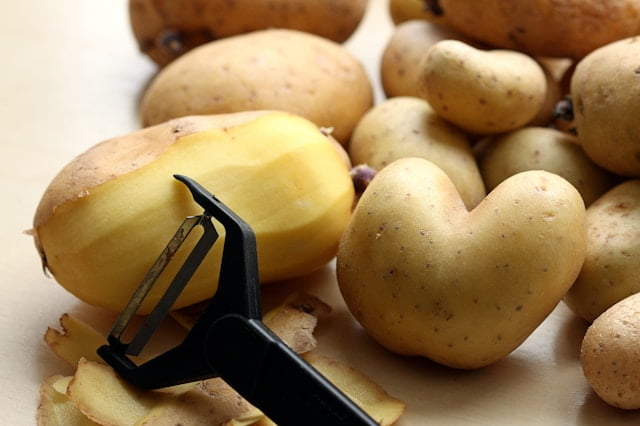 aardappelen schillen